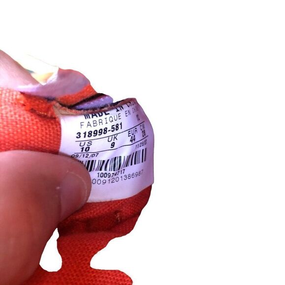 VINTAGE 2007 Nike Dunk High 1 Piece Premium Orange Size 10 - Picture 7 of 12